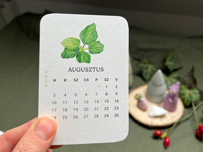 Kártyanaptár 2026