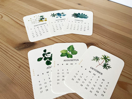 Kártyanaptár 2026